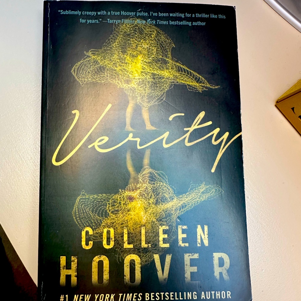 Verity paperback by Colleen Hoover